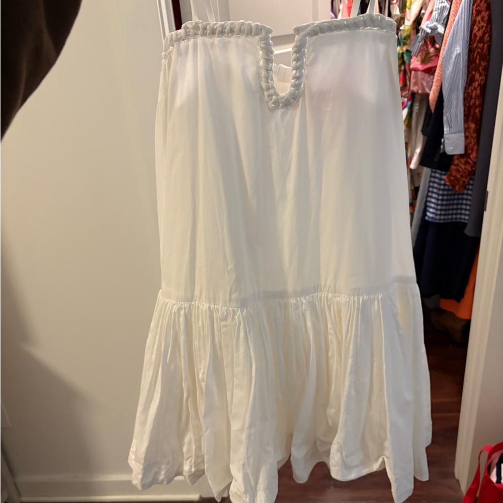 Chic White Mini Dress